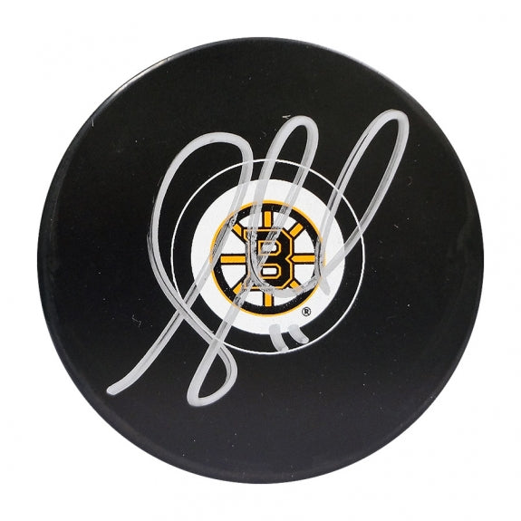 Gregory Campbell Autograph Puck Bruins Spoke B