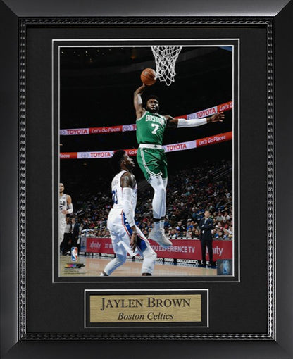 Jaylen Brown Photo In Air Vertical 11x14