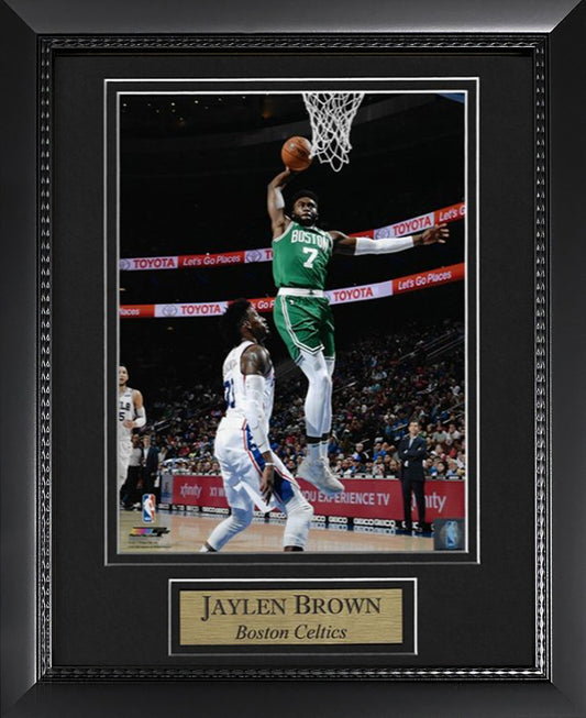 Jaylen Brown Photo In Air Vertical 11x14