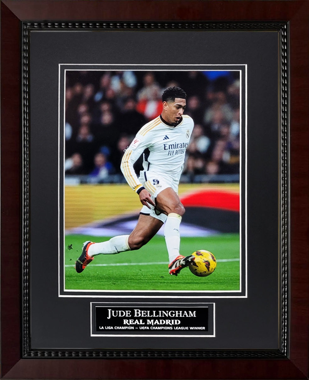 Jude Bellingham Photograph - Real Madrid - Framed 13x16