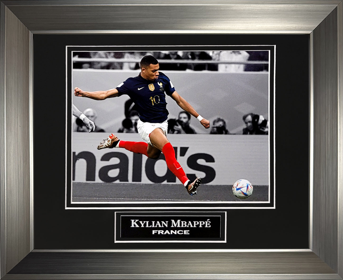 Kylian Mbappe Photograph - France National Team - Framed 13x16