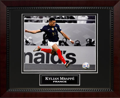 Kylian Mbappe Photograph - France National Team - Framed 13x16