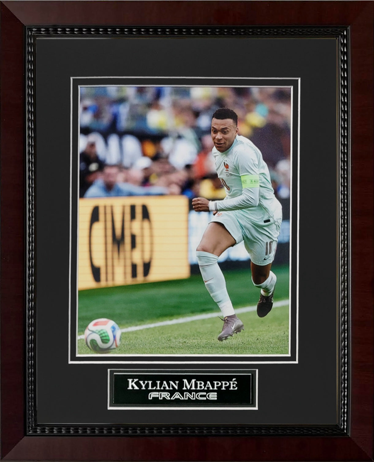 Kylian Mbappe Photograph - France National Team - Framed 13x16