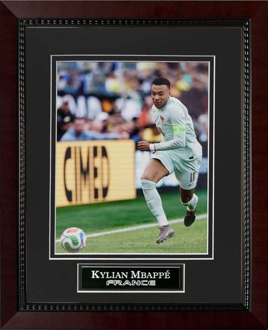 Kylian Mbappe Photograph - France National Team - Framed 13x16