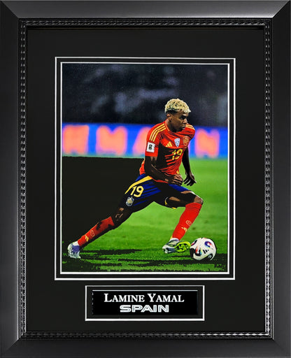 Lamine Yamal Photograph - Spain National Team - Framed 13x16