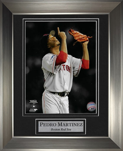 Pedro Martinez Photo World Series 2004 Point Up 11x14