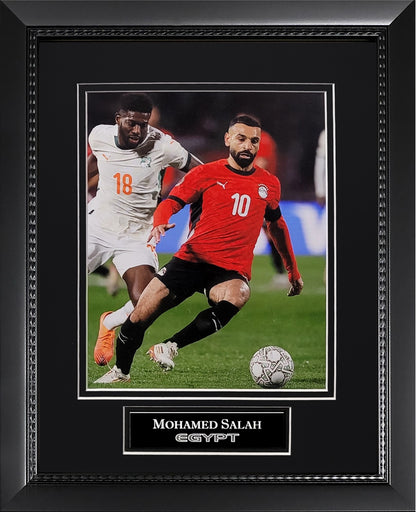 Mohamed Salah Photograph - Egypt National Team - Framed 13x16
