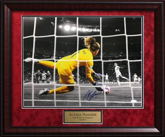 Alyssa Naeher Autograph Photo World Cup 2019 Save 23x27