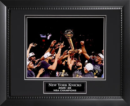 New York Knicks Photograph - 2026 NBA Champions - Framed 13x16