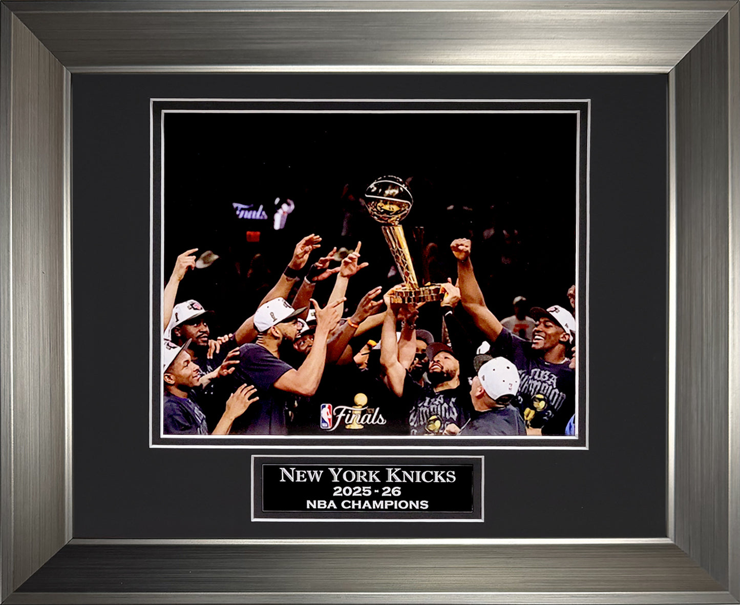 New York Knicks Photograph - 2026 NBA Champions - Framed 13x16