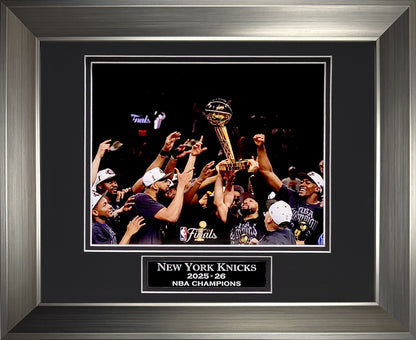 New York Knicks Photograph - 2026 NBA Champions - Framed 13x16
