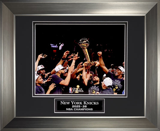 New York Knicks Photograph - 2026 NBA Champions - Framed 13x16