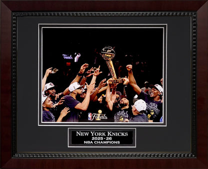 New York Knicks Photograph - 2026 NBA Champions - Framed 13x16