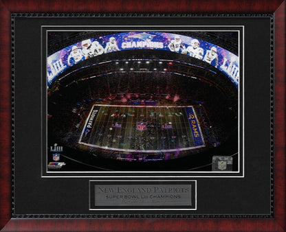 New England Patriots Photo Super Bowl LIII Confetti 11x14