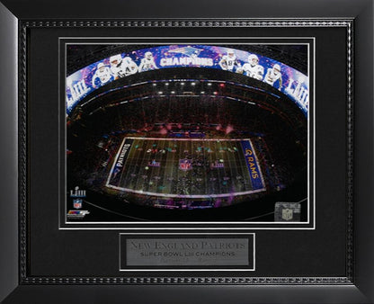 New England Patriots Photo Super Bowl LIII Confetti 11x14