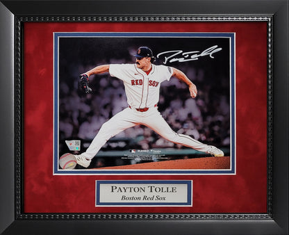 Payton Tolle Autograph 8x10 Photo - Spotlight - Boston Red Sox - Framed 13x16 - Fanatics Authentication
