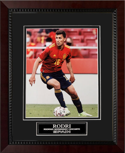 Rodrigo Hernandez Cascante Photograph - Spain National Team - Framed 13x16