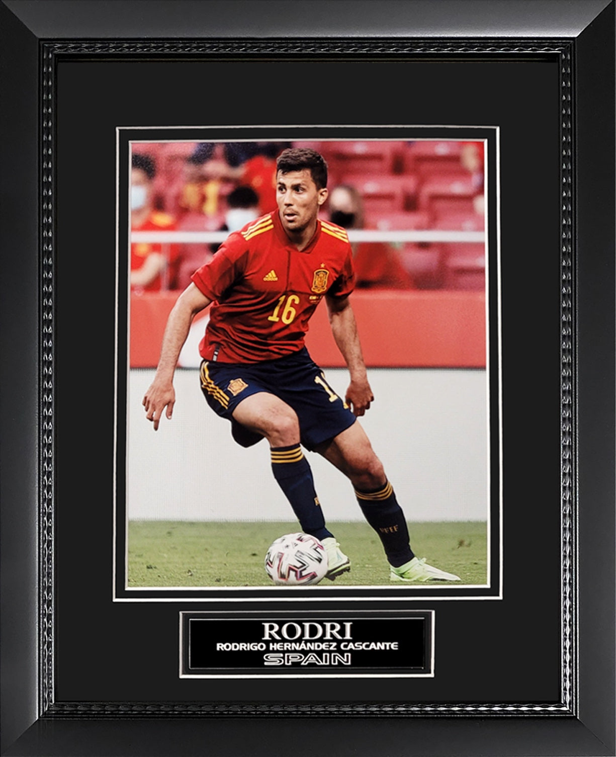 Rodrigo Hernandez Cascante Photograph - Spain National Team - Framed 13x16
