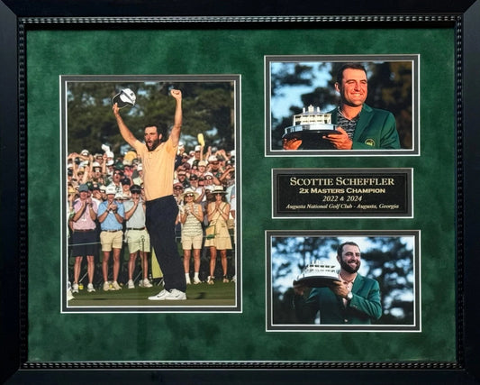 Scottie Scheffler Master Champion Collage 16x20
