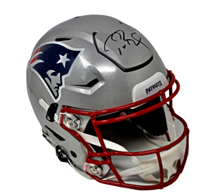 Tom Brady Autograph Helmet Authentic Flex Patriots
