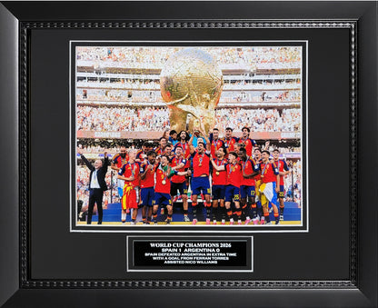Spain National Team Photograph - 2026 World Cup Champions - Framed 13x16