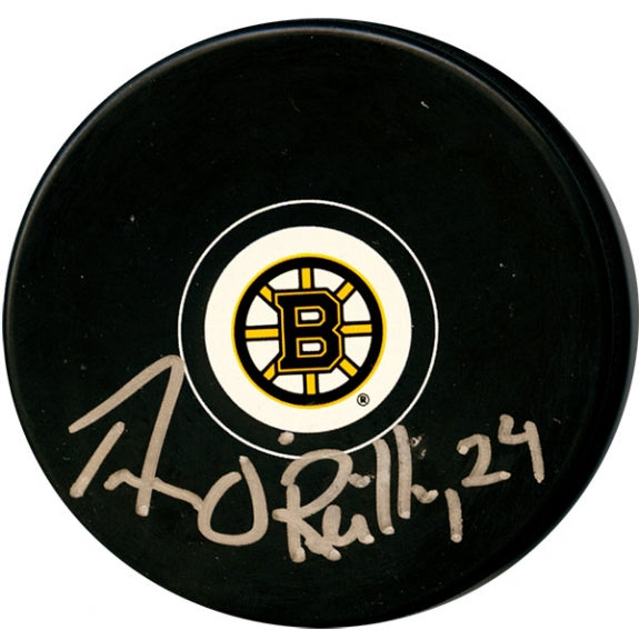Terry O'Reilly Autograph Puck