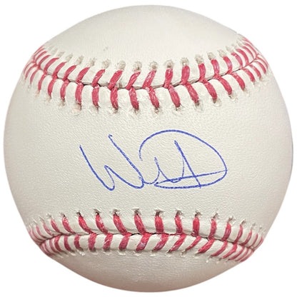 Wilyer Abreu Autograph Baseball - OML - Boston Red Sox - Beckett Authentication