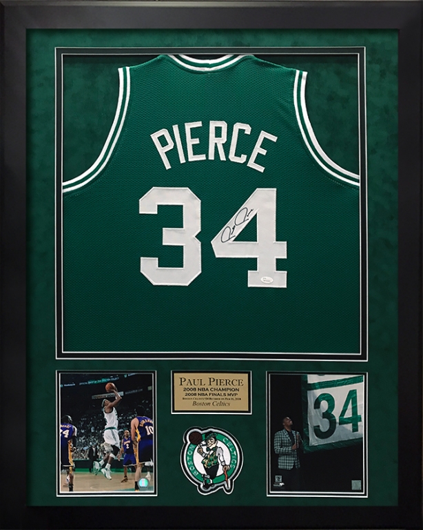 Paul Pierce autographed signed jersey NBA Boston Celtics Beckett COA T –  JAG Sports Marketing