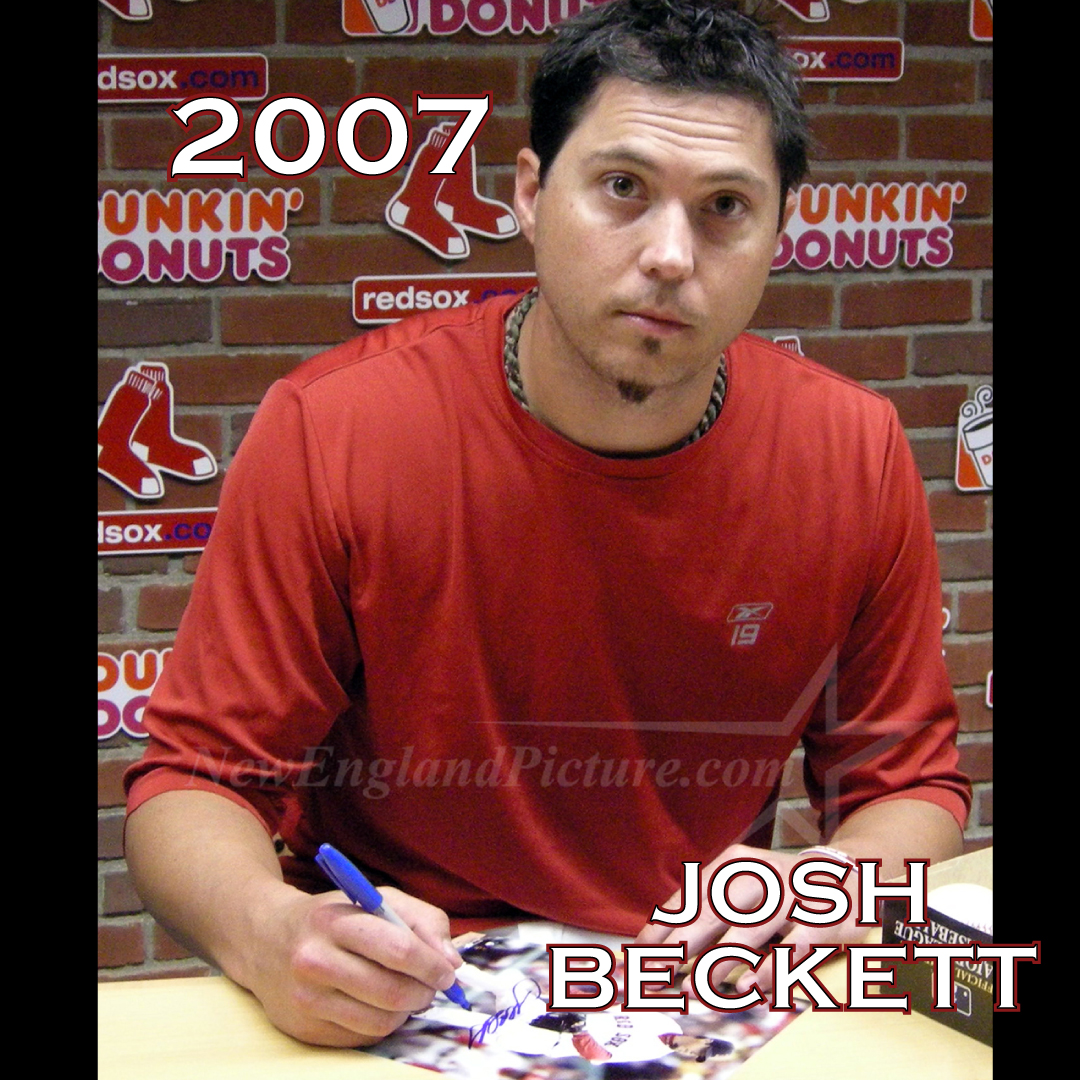 Josh Beckett Autograph Signing - New England Picture