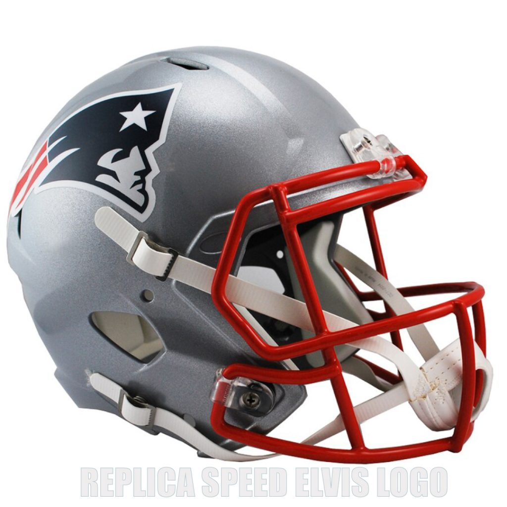 Speed Full Size Replica Helmet New England Patriots - New England Picture