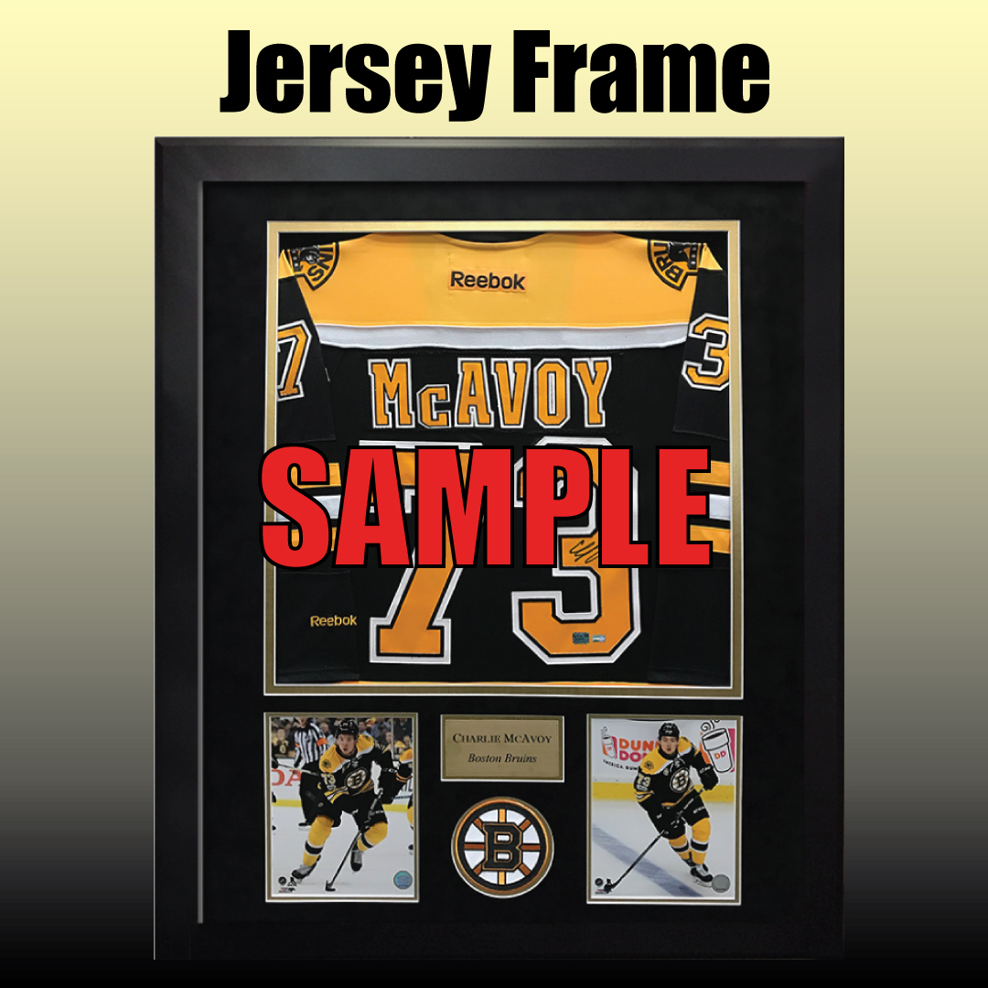 Hockey Jersey Framing NHL Frame Your Autographed Signed Jerseys