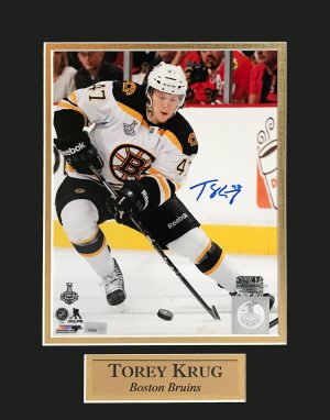Torey Krug Photo Check Blues Player 11x14 - New England Picture