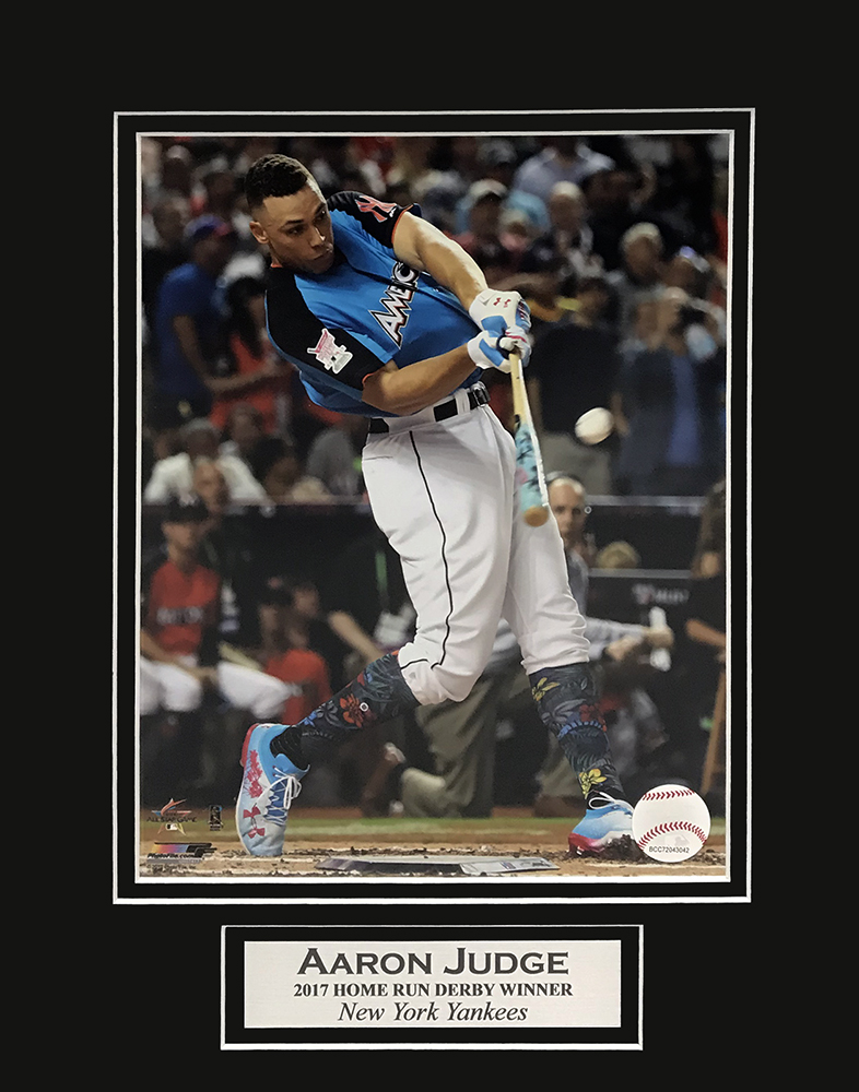 Aaron Judge Photo Swing 2017 Home Run Derby Winner 11x14 - New England  Picture