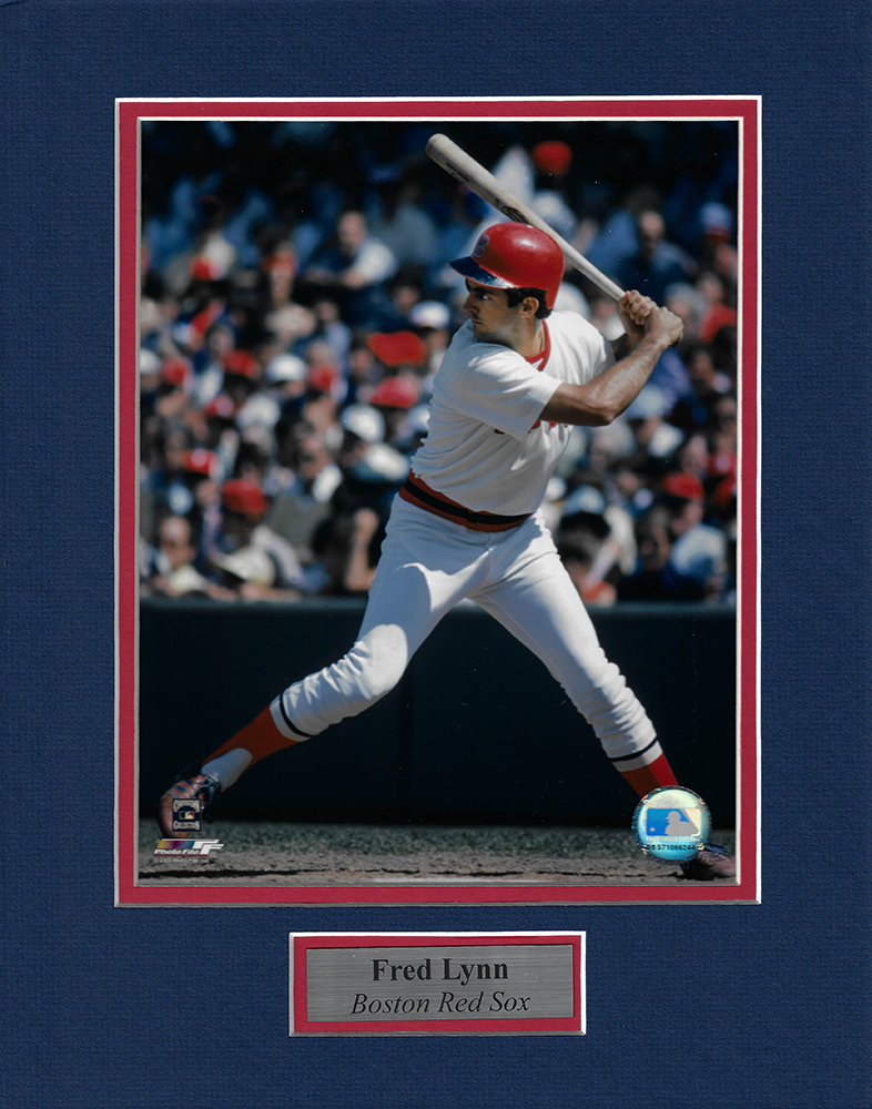 Fred Lynn Photo Ready 11x14 - New England Picture