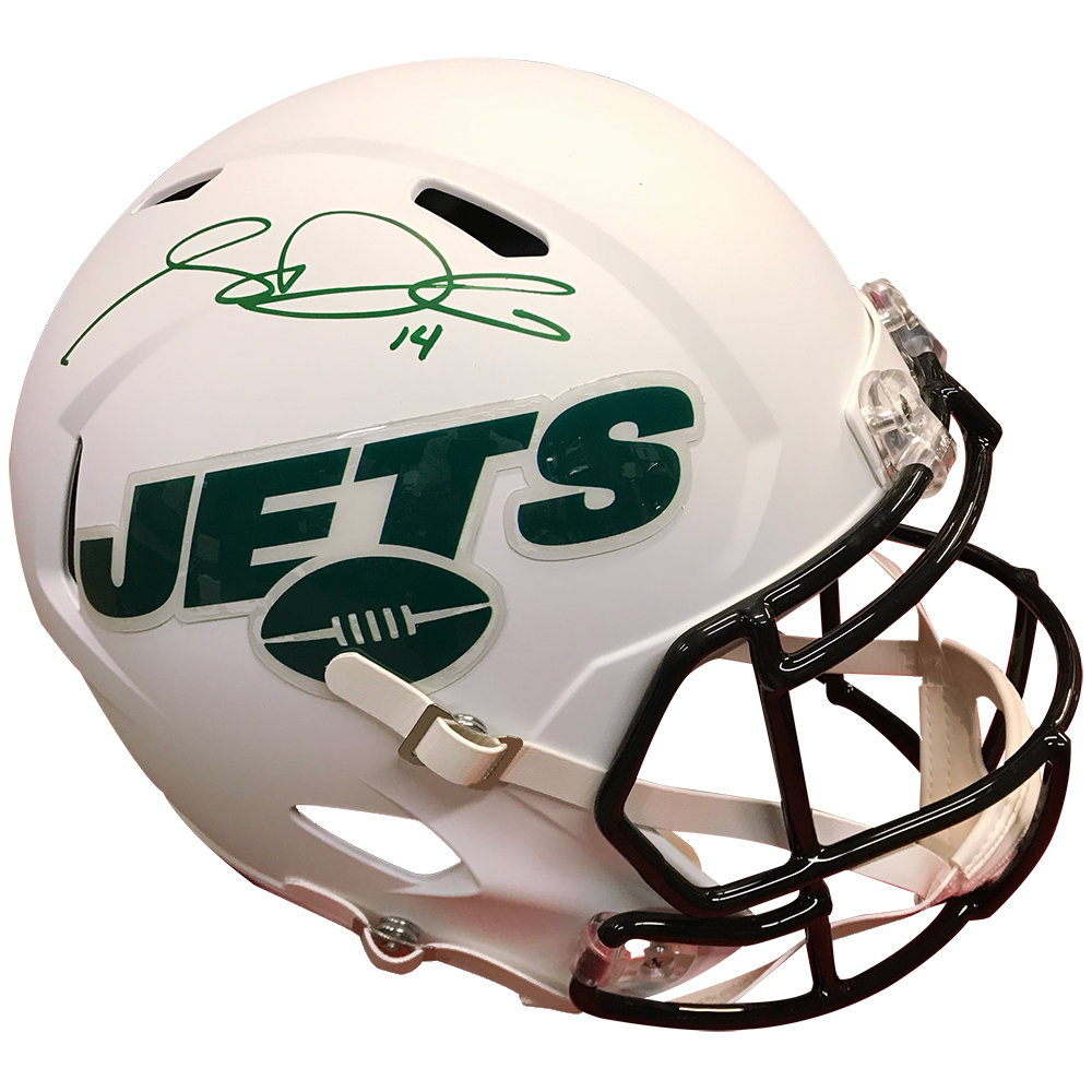 New York Jets Mini Speed Football Helmet - Build Your Own Custom