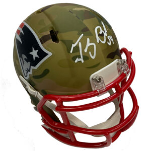 Tedy Bruschi Autographed New England Full Size Flash Football Helmet J –  Golden Autographs