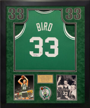 Larry Bird Autographed and Framed Green Boston Celtics Jersey - Beautifully  Matted and Framed - Hand Signed By Bird and Certified Authentic by Beckett  - Includes Certificate of Authenticity at 's Sports Collectibles Store