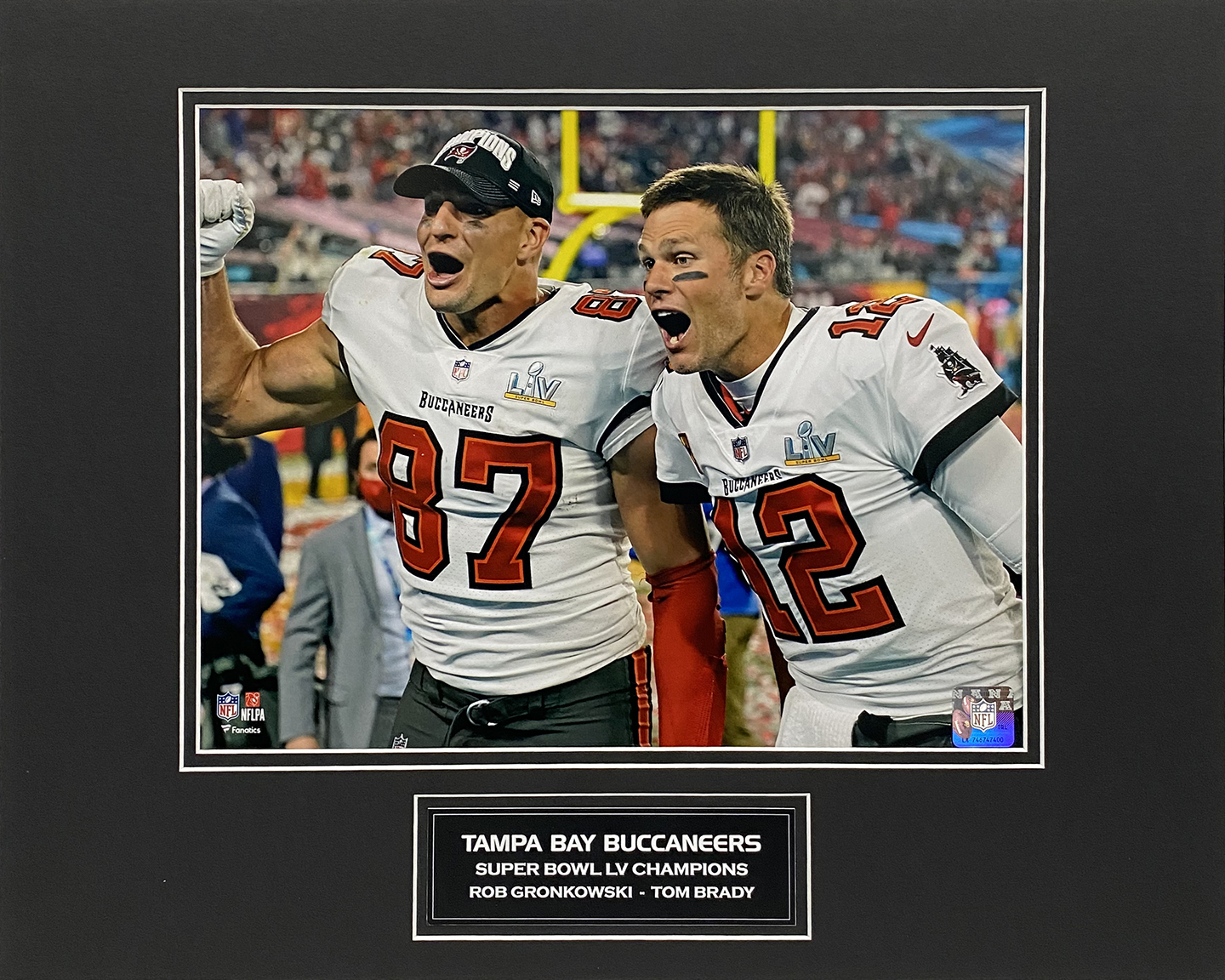 Rob Gronkowski Super Bowl LV - Officially Licensed NFL Removable
