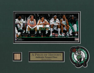Kevin Garnett Paul Pierce Ray Allen Autographed Boston Celtics Big 3 1 -  Famous Ink