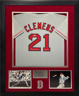 Roger Clemens Signed Autographed Framed Jersey JSA Authenticated
