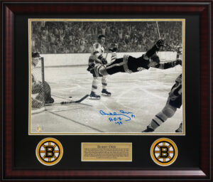 Bobby Orr Autographed Limited Edition 50th Anniversay Replica