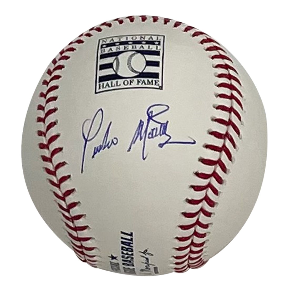 Pedro Martinez Autograph Baseball Hall of Fame