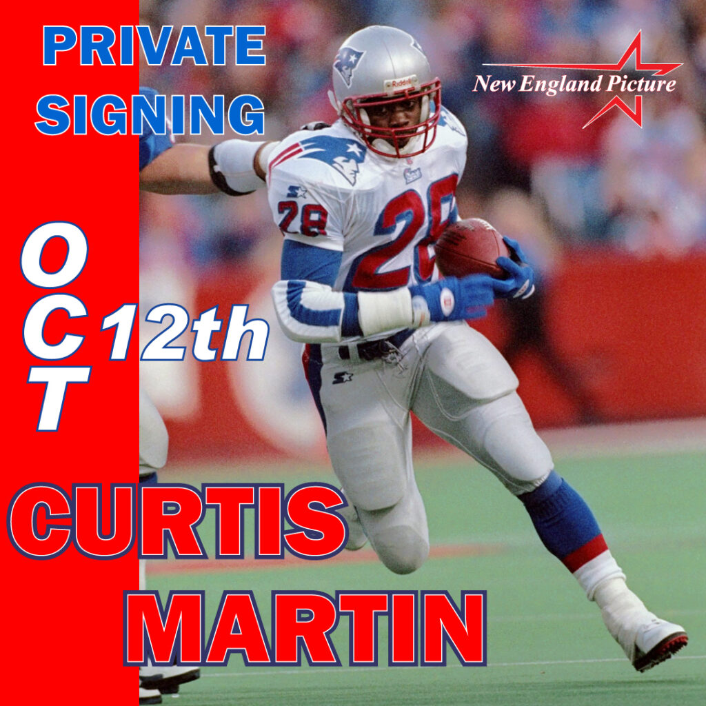 Curtis Martin Signed Picture - 16x20